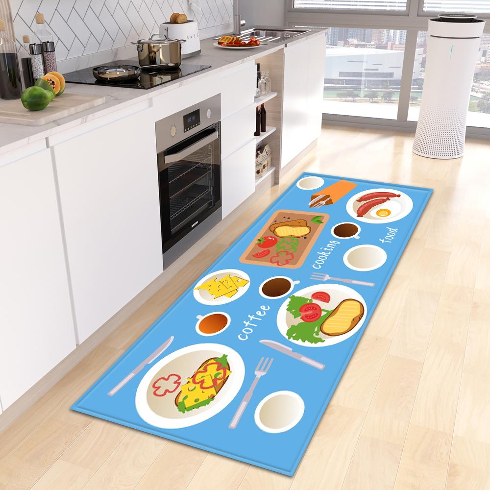 Коврик для кухни, коврик для входной двери спальни, коврик для гостиной, коврик для ванной комнаты, коридора, балконной двери, нескользящий ковер