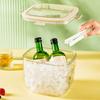 5 L Ice Bucket with Lid And Tongs Sealed Container for Parties Camping Barbecue Portable Wine Chiller