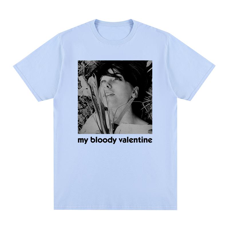 Футболка My Bloody Valentine Хлопок Мужская Футболка Новая Футболка Женские Топы Унисекс Slowdive Jesus and Mary Chain Ride You