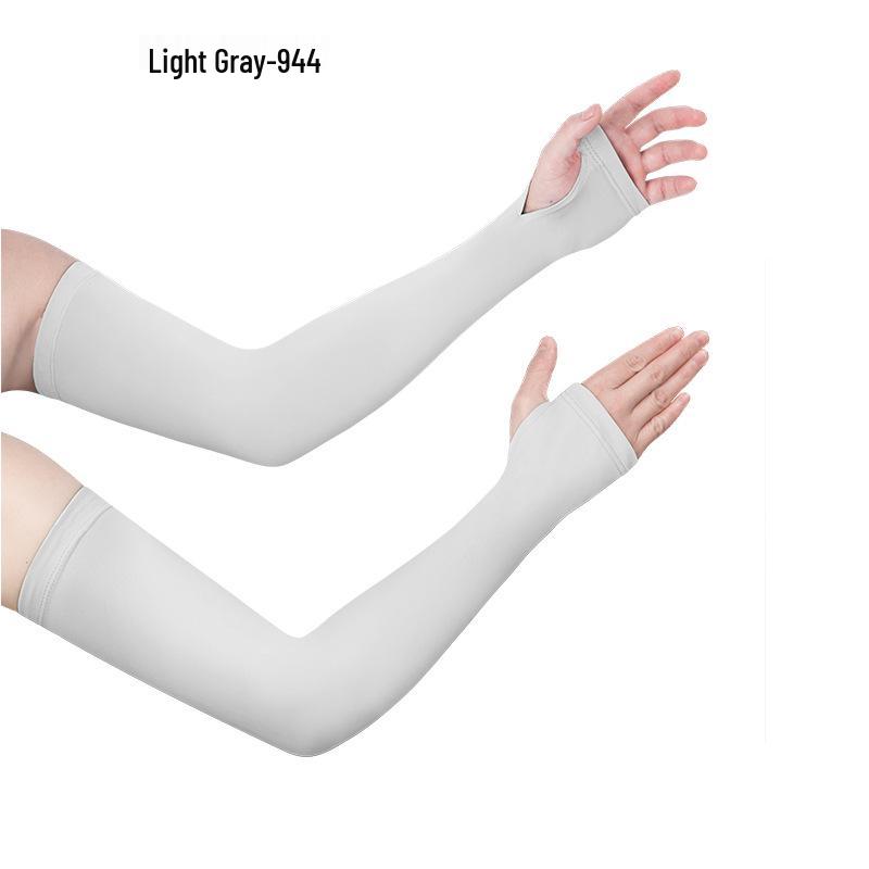 Men's Ice Silk Sun Protection Arm Sleeves for Summer