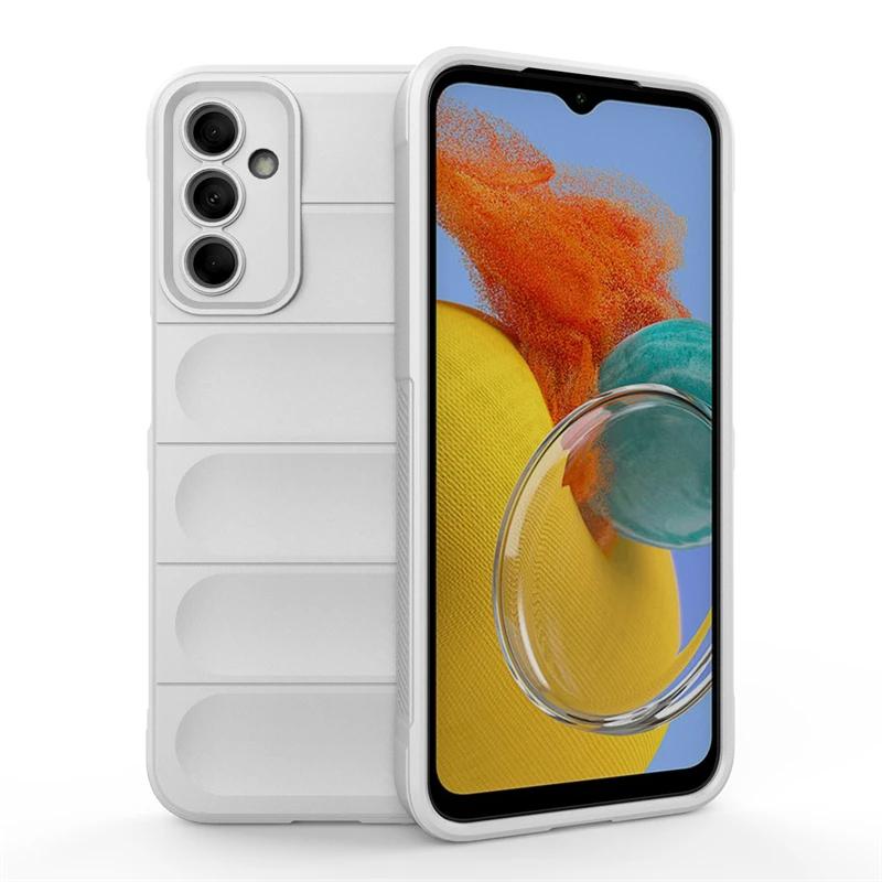 Для Samsung Galaxy M23 M54 M34 M14 M52 M33 5G Задняя крышка Чехол для телефона Жидкий силикон Противоударный Чехлы Coque