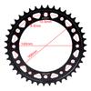 525 41TT 42T 47T Motor Bike Rear Sprocket Gear Wheel Cam for BMW F650 GS F700 F800 GS Adventure  F 800 Triple Black Trophy