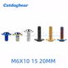 Catdogbear Titanium Ti Bolt M6x10 15 20mm Torx Head Screw for Riding Brake Level Stem Bike Parts Fasteners