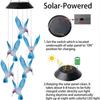 Solar Power Generation Solar Lighting Lamp Plastic Outdoor Wind Chimes Portable Wind Chimes