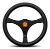 Рулевое колесо MOMO Racing Heritage 1968 35 мм Черный/Черный RH-01