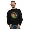 Disney Mens The Muppets Group Circle Sweatshirt