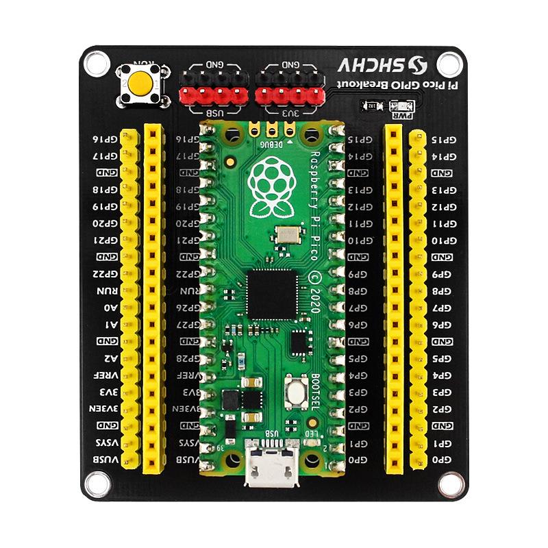 Плата расширения GPIO для Raspberry Pi Pico – Пайка не требуется для внешних модулей датчиков