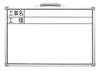 Shinwa Sokutei Whiteboard Horizontal CSW for ConstructionWork Type 300 X 450mm 77366
