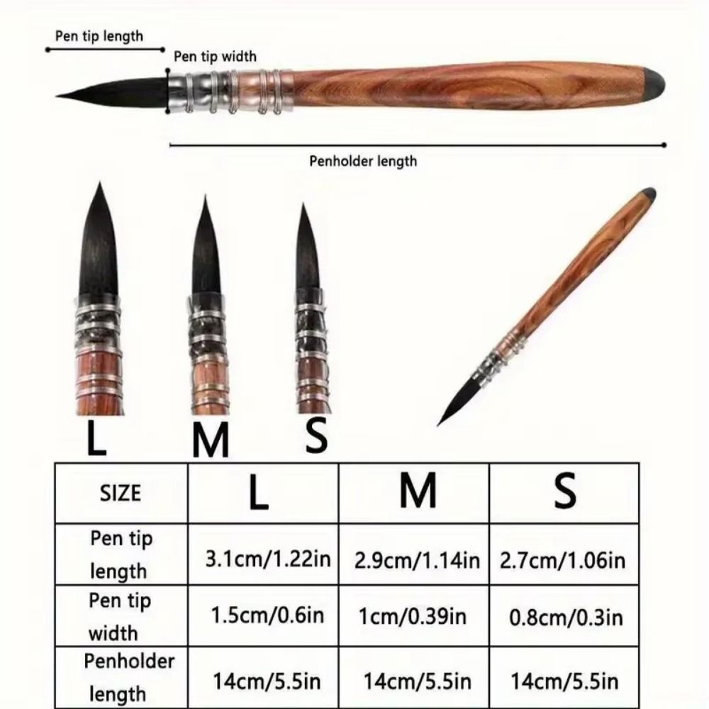 High Quality Watercolor Brush Soft Round Tip Printmaking Brush Art Drawing Art Brush Art Tool