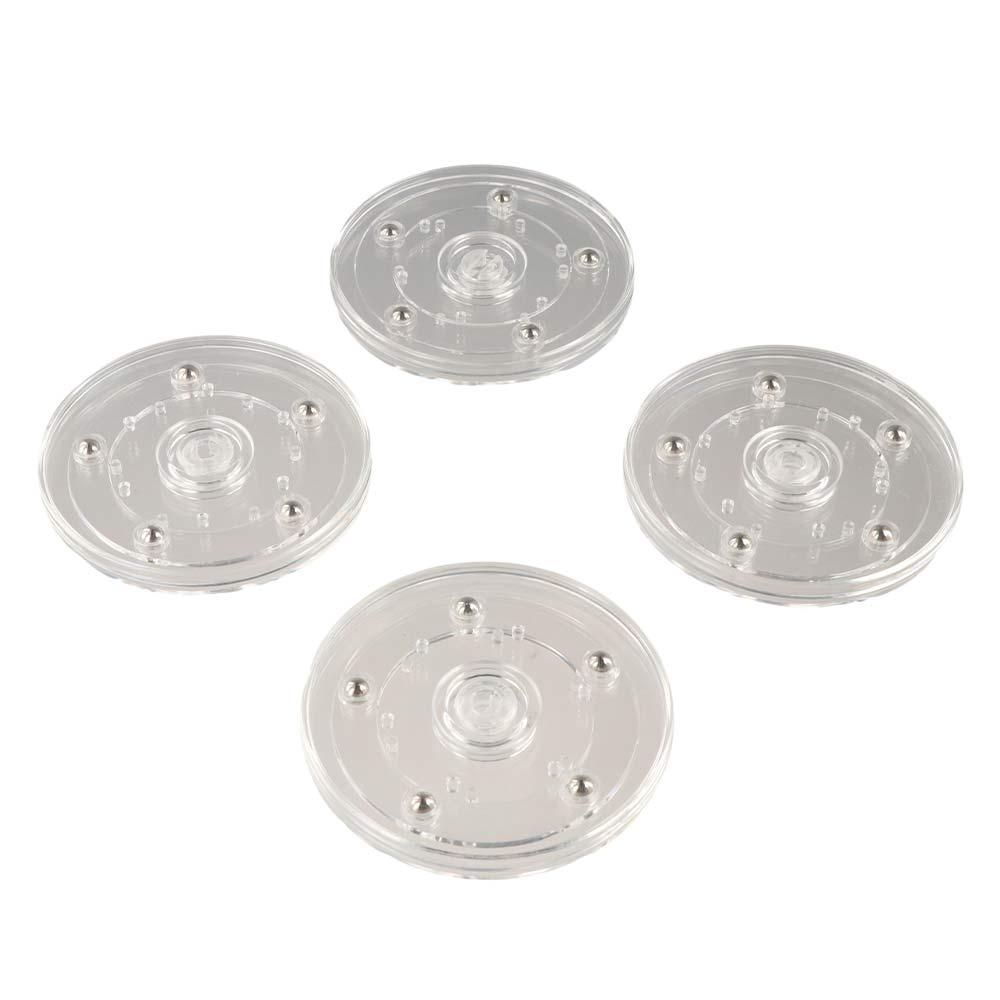 Transparent Rotating Display Stand 360-Degree 360-Degree Rotary Table Acrylic Turntable Furniture