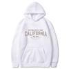 Основано в 1982 году в Калифорнии, США, толстовка с капюшоном, мужская, свободного кроя, хлопковая, летняя, дышащая, свободная, толстовка с капюшоном, футболки в стиле хип-хоп