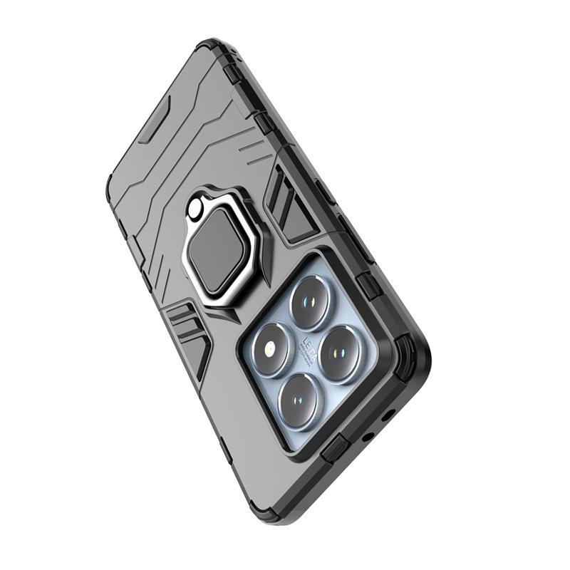 For Xiaomi 14T Pro 5G Case Shockproof Armor Magnetic Holder Ring Cover For Mi 14T Pro 14TPro Mi14T Xiaomi14T T14 Pro Cases