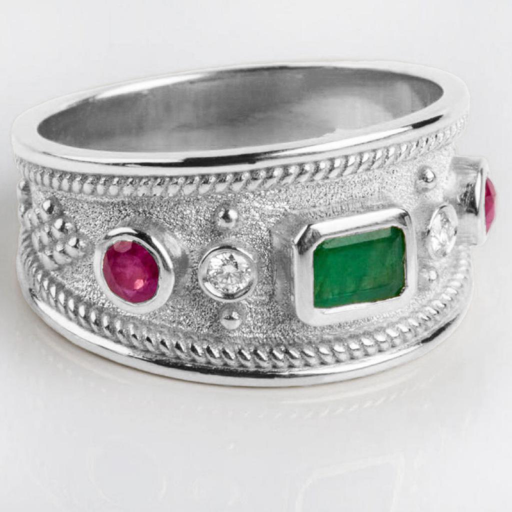 Роскошные мужские кольца золотого цвета, круглые, квадратные, классический винтажный дизайн, зеленый, красный камень, аксессуары для вечеринок, подарок