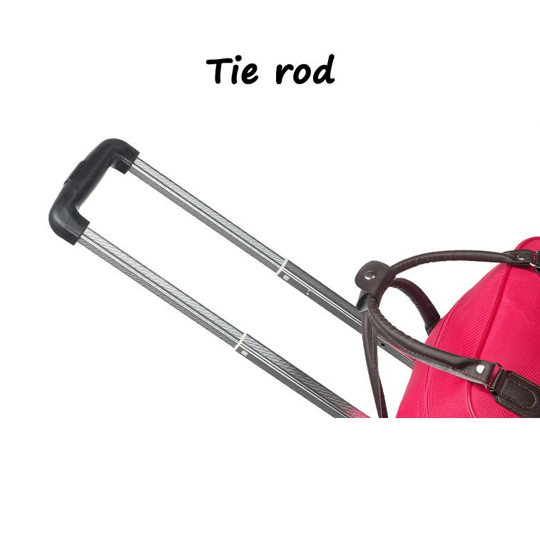 Дорожная сумка на тележке, мужская и женская ручная кладь, сумка для посадки большой вместимости, легкая сумка на колесиках для коротких поездок