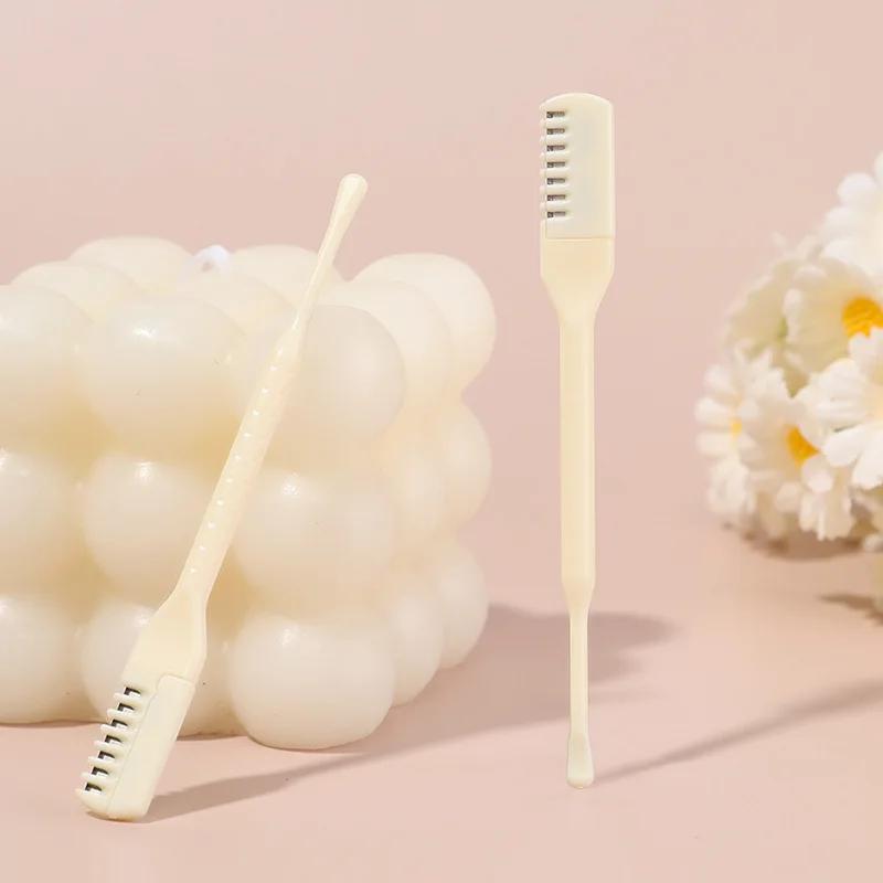 Набор триммеров для носа и бровей с вращением на 360° - 2-в-1, ручное управление для точной стрижки, унисекс-дизайн