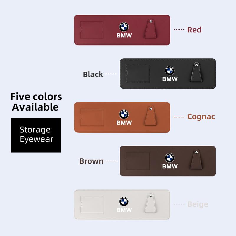 Car Sun Visor Extender Anti-Glare Storage Organizer Glasses Cards For BMW X1 X2 X3 X5 X4 X6 X7 G30 G20 G32 G11 G12 F40 F30 F20 QX8