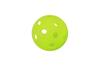 Baseball batting training ball, perforated PE material, fluorescent green, 42mm,