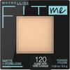 Maybelline Fit Me Matte Poreless Pressed Face Powder Makeup, Classic Ivory, 0.29 Oz