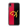 Coque Pour iPhone - Drapeau De l'Angola - iPhone XR - Silicone Souple - Design Fin Et Léger
