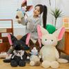 Cute Devon Rex Plush Cat Stuffed Animal Pillow For Kids Perfect Birthday Present