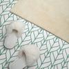 Self-Adhesive Wall Tiles for Living Room Decor Leaf Pattern in Symmetry 20x20x20 cm