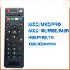 Телеприставка с дистанционным управлением General Mxq-4k MXQ Pro H96 Prot9 Пульт дистанционного управления M8s Mxqpro