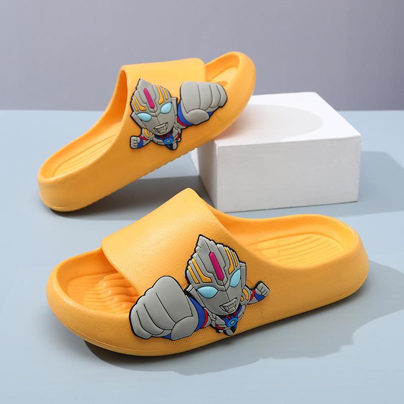 Марио Мультяшный Персонаж Детские Шлепанцы Удобные Летние Домашние Тапочки