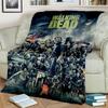 Одеяло TWD с 3D фильмом ужасов «Ходячие мертвецы», мягкое одеяло для дома, спальни, кровати, дивана, пикника, путешествия, офиса, одеяло, детское одеяло