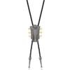 1pc/1pair Metal Bolo Tie Carnivals Necktie Carved Pendant Bolo Tie for Shirt Sweater Decorative Adult Birthdays Gift
