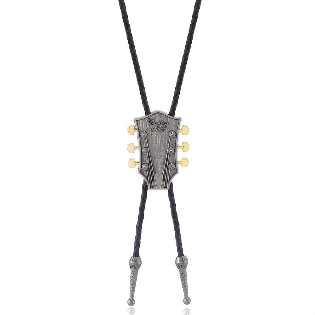 1pc/1pair Metal Bolo Tie Carnivals Necktie Carved Pendant Bolo Tie for Shirt Sweater Decorative Adult Birthdays Gift