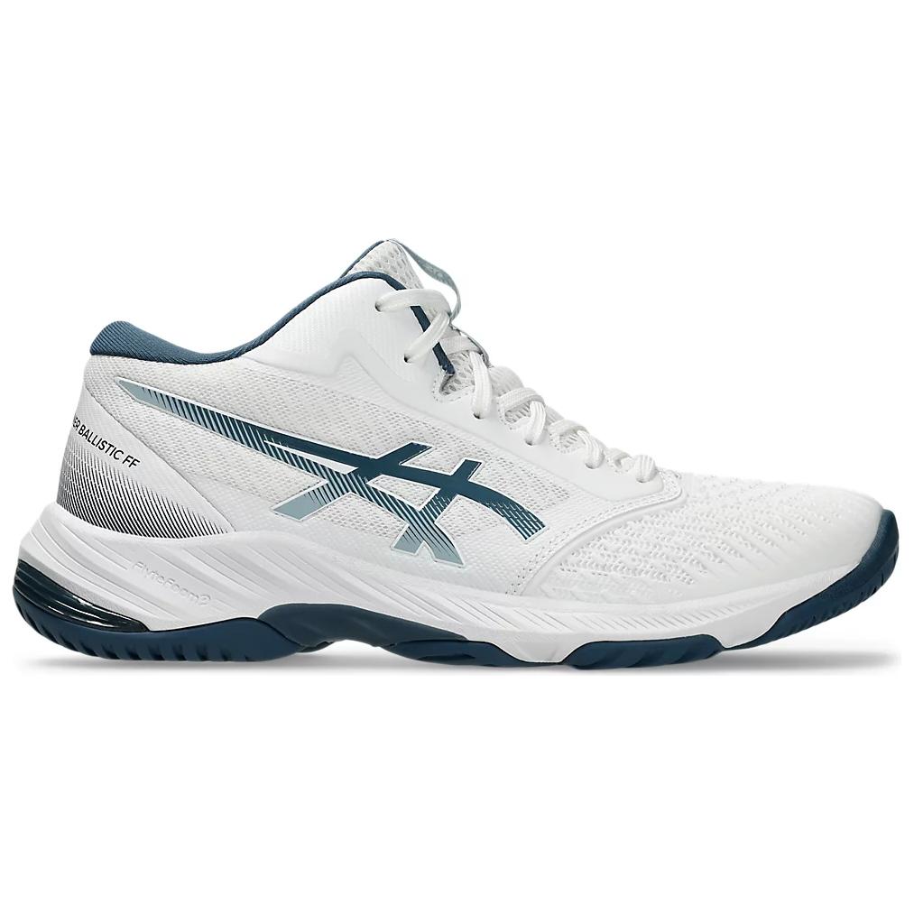 Asics Мужские кроссовки Netburner Ballistic FF 3 MT White Vintage Indigo 1051A074-103