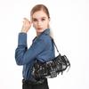 Cross-Border New European and American Retro Fashion Handbag Niche Design Hot Girl Y2K Single Shoulder Commuter Crossbody Motorcycle Bag