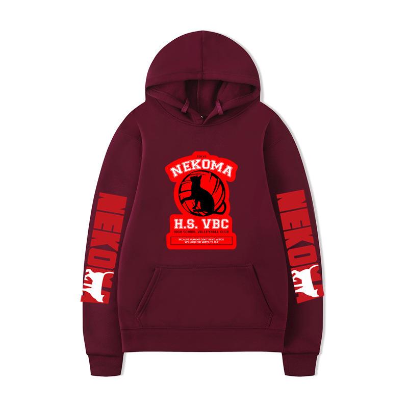 Autumn And Winter, Anime Characters, Printed Long-Sleeved Loose Casual Hooded Jumper, Couple Sweater