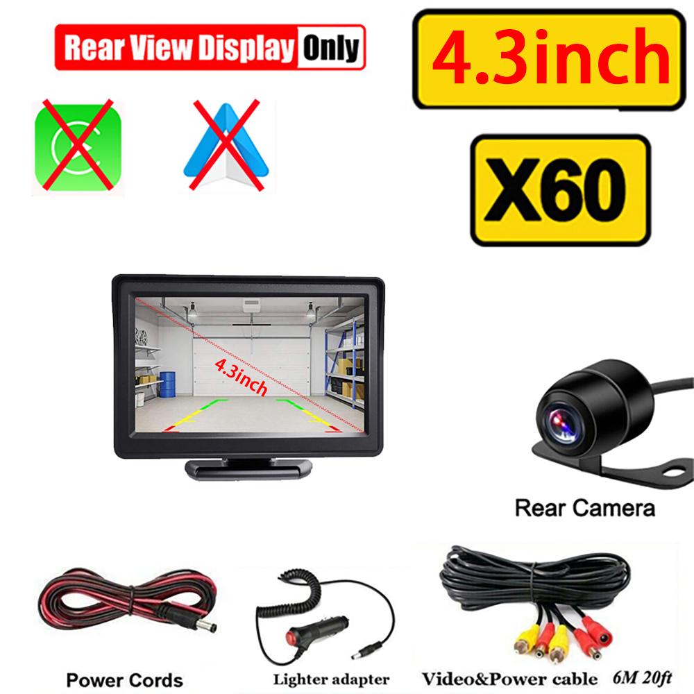 7-дюймовый универсальный автомобильный радиоприемник беспроводной Apple Carplay Android Auto мультимедийный видеоплеер сенсорный экран FM Bluetooth WIFI