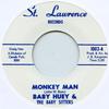 7-дюймовая пластинка BABY HUEY, BABY SITTERS - Monkey Man / Messin' With The Kid STLAWRENCE1002 St Lawrence Rec 2009 UK Rock