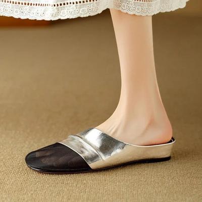 Модная обувь для женщин, женские шлепанцы на низком каблуке, уличные сандалии, ПВХ, 39 размер, элегантные и модные шлепки, летняя обувь высокого качества