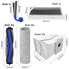Аксессуары для робота-пылесоса Ecovacs X11/X11Pro: Мешки для пыли, Швабры, Роликовые и боковые щетки, Фильтры.