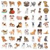100 New Cute Puppy Realistic Stickers Teddy VIP Corgi Border Shepherd Golden Retriever No Repeating Stickers