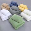 Утолщенное банное полотенце из чистого хлопка. Комплект из семи цветов. Полотенца для пятизвездочных отелей. 21-ниточные хлопковые впитывающие однотонные банные полотенца.