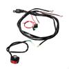 Wiring Harness Black Motorcycle Handlebar Switch for ATV UTV Snowmobile
