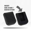 SEAMETAL Motorcycle Footrest Plate Extension Anti-Slip Mount Accessory Side Stand Component