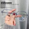 0 -1 .0 -1 .5 -2 .0 To -4 .0 Finished Myopia Glasses Men Women Transparent Minus Eyewear Anti Blue Light Shortsighted Eye Glasses