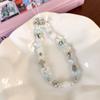 Anti Lost Clouds Stars Phone Strap Beaded Pendant Phone Lanyard  Female Lady Girl