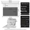 IN&VI TBF Motorized Recessed Projection Screen