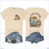New Women's Clothing, Fashion Crew Neck, Digital Printed Western Style Short Sleeve T-Shirt