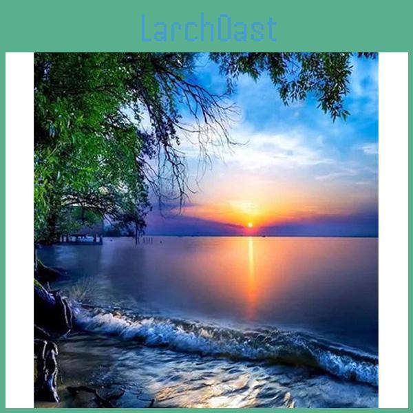 Seaside 5d Diamond Painting Scenery Diy Diamond Embroidery Cartoon Cross Stitch Full Mosaic