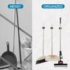 Stainless Steel Mop Holder Brush Broom Hanger Fixed Rack Kitchen Bathroom Garden Tool Organizer Wall Mounted with Screws Cup Holders 5
