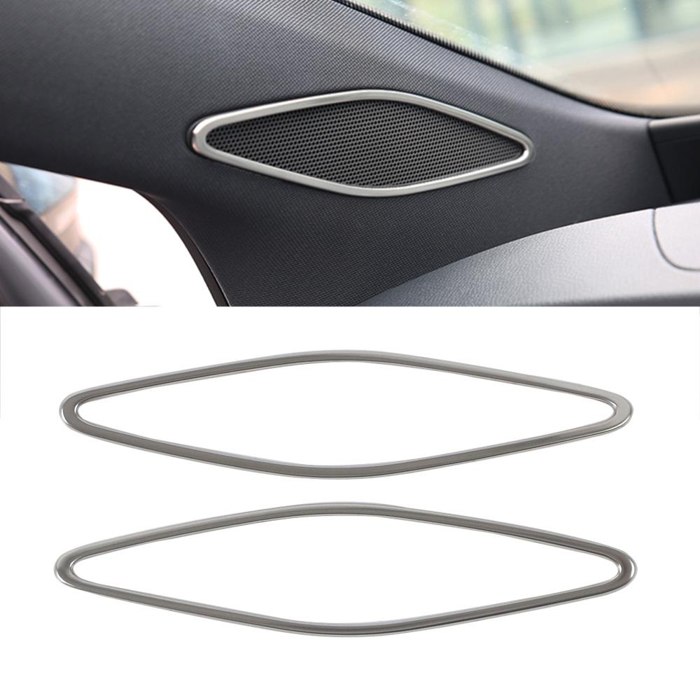 For Volkswagen VW ID.4 ID4 2024 2024 2024 Car A Pillar Audio Speaker Cover Frame Trim Interior Decorate Accessory Refit Sticker