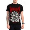 Футболка Iron Fist Rock Мужская Жестокая Дэт-метал группа Хип-хоп Европейская и американская уличная Свободная Большого размера Инс