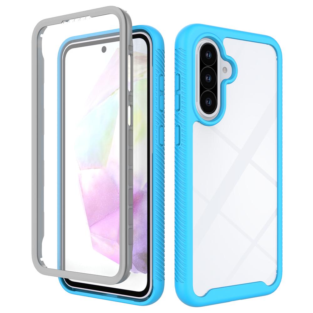 Чехол с полной защитой на 360 градусов для Samsung Galaxy A56 A36 A26 A16 A06 A05 A15 A25 A35 A55 5G S25 Plus S24 Ultra S23 FE Ударопрочный чехол для телефона